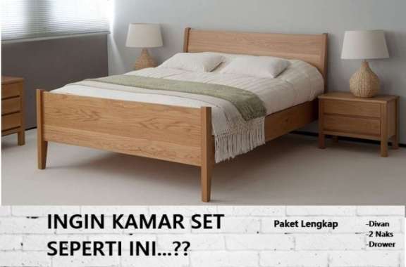 Kamar Set Jati Model Minimalis Set Tempat Tidur Tempat Tidur Jati - Divan 120x200 Divan 120x200