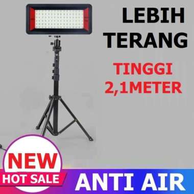 LAMPU FOTO STUDIO VIDEO LIGHT PANEL LAMPU STUDIO VLOG FOTO GRAFER LED 30w 7071+ pod