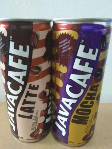 java cafe coffee / kopi kemasan kaleng Latte