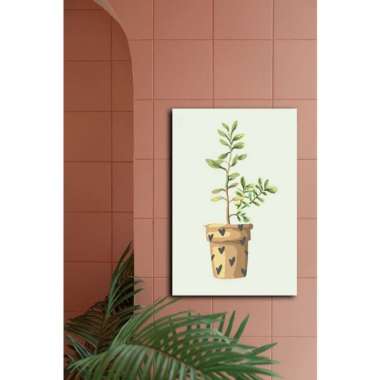 1pc Pajangan Hiasan dinding Dekorasi rumah Botanical 20x30x0.6cm Grup1 botanical 3
