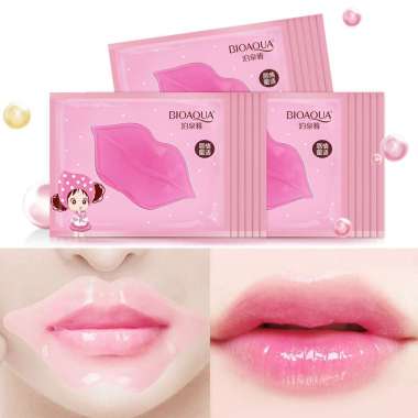 Masker Collagen Bioaqua Masker Bibir Solusi Bibir Kering Dan Hitam Youtube