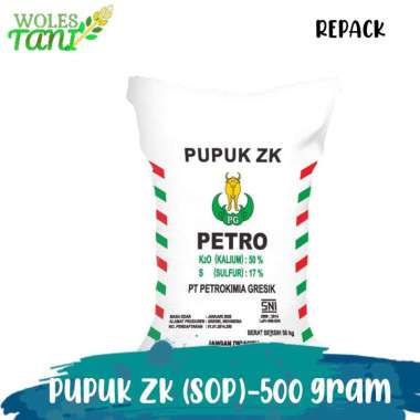 Pupuk ZK 500 Gram Kalium Sulfat Multicolor
