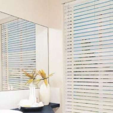 Tirai Gulung PVC - Tirai Jendela PVC - Penutup jendela pvc 60 x 180 cm