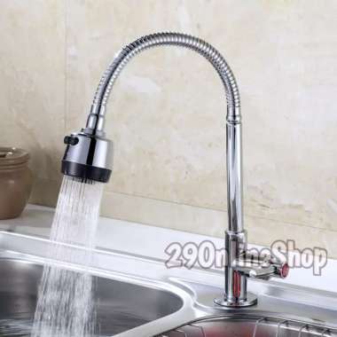 keran kran air faucet leher angsa fleksibel wastafel dapur kamar mandi