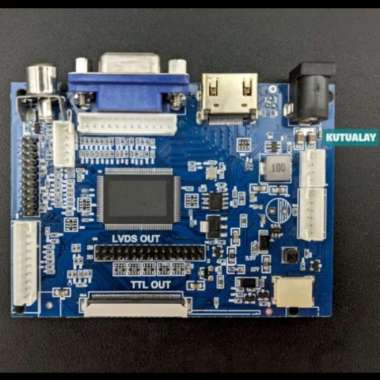 BOARD LCD TTL 50 PIN LVDS HDMI VGA AV Hanya Board