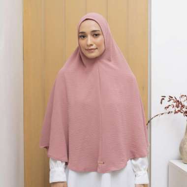 Lozy Hijab - Safa Instan Syari (Hijab Instan Syari Jumbo) Dark Nude Pink