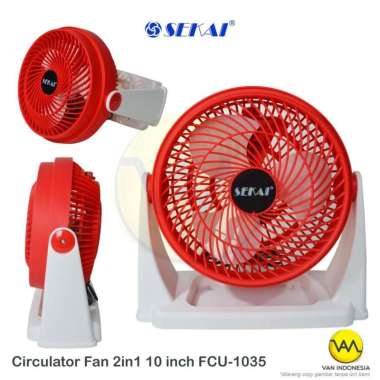Kipas Angin Duduk 10 inch / Sekai Air Circulator Fan FCU 1035