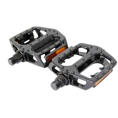 Pedal Sepeda Bahan Aluminium - Pedal Sepeda Alumunium - Bosehan Sepeda hitam