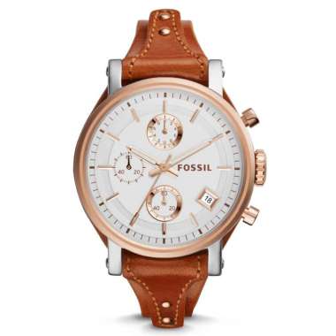 FOSSIL Original Boyfriend Chronograph ES-3837 Jam Tangan Wanita Rose Gold