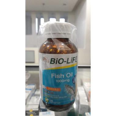 Bio Life Fish Oil Omega 3 1000 mg