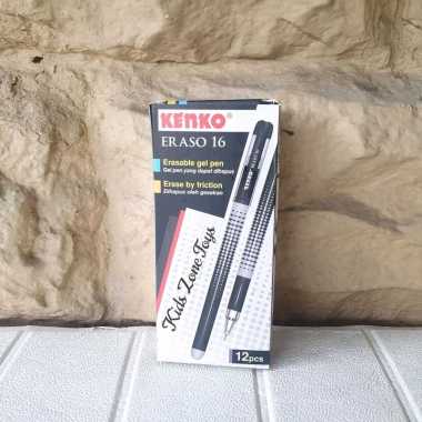 Kenko Pulpen bisa dihapus /Erasable Gel Pen Eraso 16 Kenko 12Pcs
