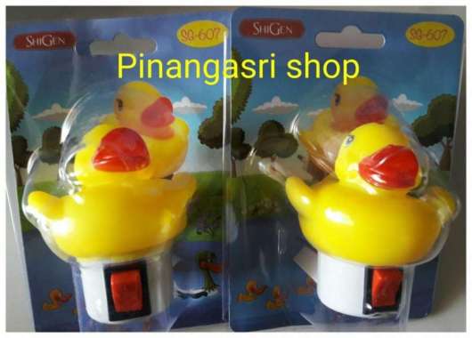 Lampu Tidur / Lampu Dinding LED Karakter Bebek Shigen
