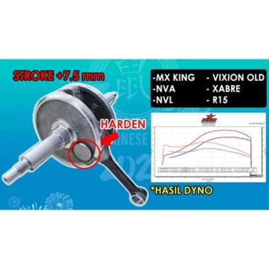 Super Crankshaft BRT Kruk As Mx King NVA NVL R15 Vixion Xabre