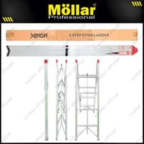 XENON Tangga Lipat Stick 4 Step Rumah Aluminium Household Ladder 4S