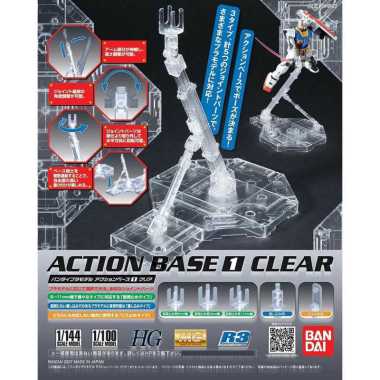Action Base 1 Clear Bandai