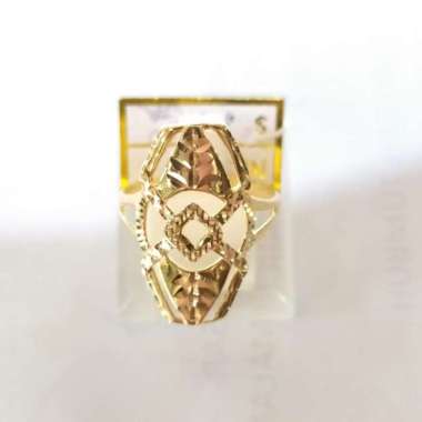Cincin Dubai Lebar Emas Kuning 700