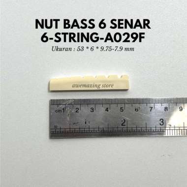 Nut Bass Elektrik Electric Bass ABS Plastic Alice 6-STRING-A029F