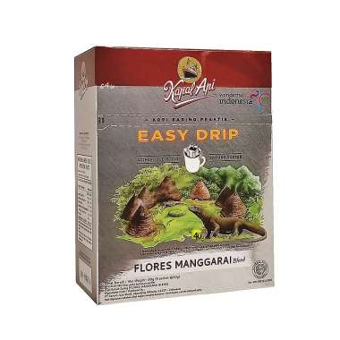 Promo Harga KAPAL API Kopi Easy Drip Flores Manggarai per 5 pcs 10 gr - Blibli