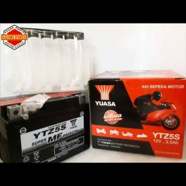 AKI/ACCU SEMI KERING YUASA YTZ5S KARISMA,BEAT,REVO ABSOLUTE,VIXION