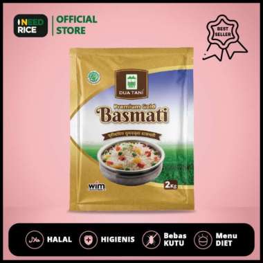 Beras Dua Tani Basmati PG 2kg