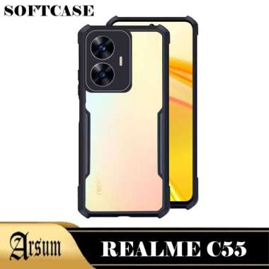 Promo Case Transparan Realme C55 2023 Softcase Cover Airbag hardcase silicon terbaru Realme C55