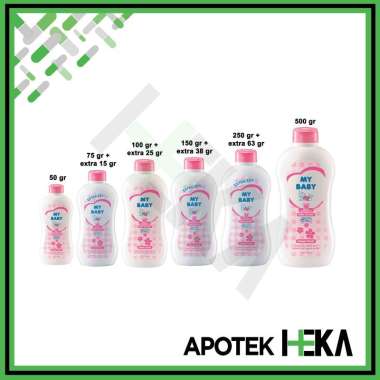 My Baby Powder Sweet Floral - Bedak Bayi Bedak Anak Wangi Bunga Pink - 50 gr