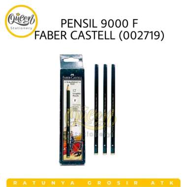 1 PCS PENSIL 9000 FABER CASTELL / PENSIL UJIAN / PENSIL KOMPUTER / PENSIL KAYU PENSIL 9000 F (002719