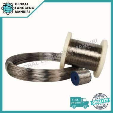 KAWAT STAINLESS SOFT 0.3MM (304) (1/2KG) KAWAT LAS ARGON LUNAK