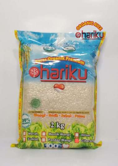 HARIKU Beras Organik Ciherang 2KG