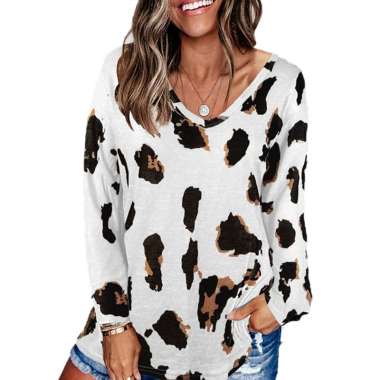 Harga Leopard Shirt Blouse Terbaru Mei 