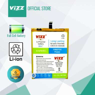 Vizz Baterai Xiaomi BM47 Redmi 3 3S 3X Redmi 4X Original