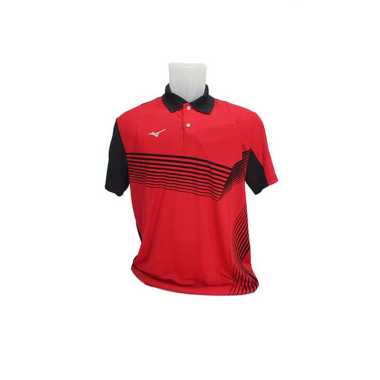Mizuno Apparel 8011 Men's Jersey Badminton β Black/Red M Black/Red