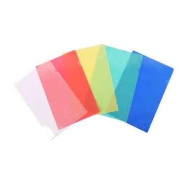 Map Plastik Bening / Map L Vindex A4 - BENING ( 1 PAK = 12 PCS ) TRANSPARAN