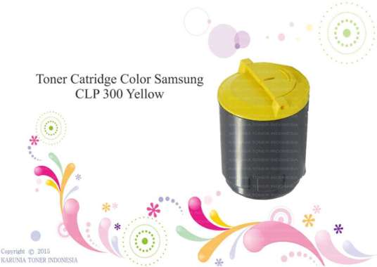 Toner Catridge Color Samsung CLP 300 Yellow Berkualitas Multicolor