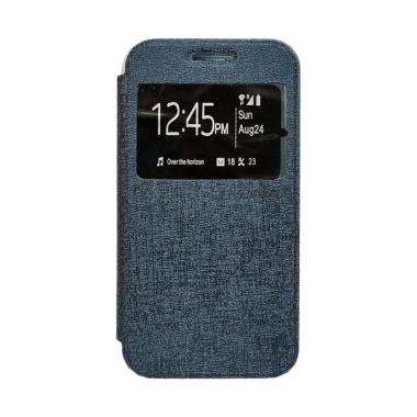 ZAGBOX Flip Cover Casing for Lenovo K4 Note - Biru Dongker