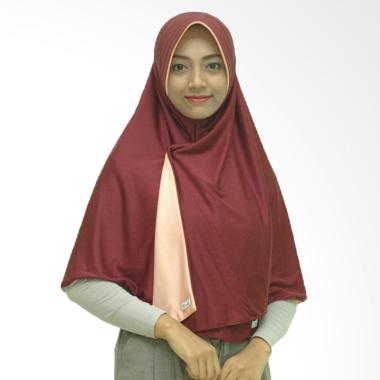 Pricilla Bolak-Balik Dua Hijab Instan - Red Chili