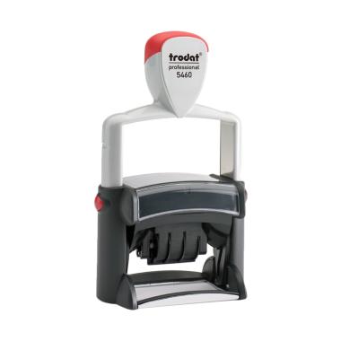 Trodat Professional 5460 Stempel Angka [56 x 33 mm/ 4] Hitam