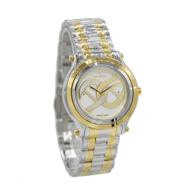 Aigner A55207 Bologna Jam Tangan Wanita - Silver Gold