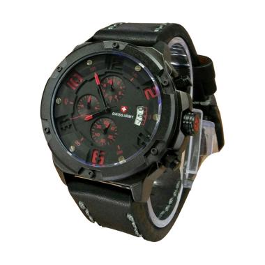 Swiss Army SA 4030 Jam Tangan Pria - Black Red