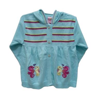 Mini Pink Jaket Bayi Perempuan - Biru