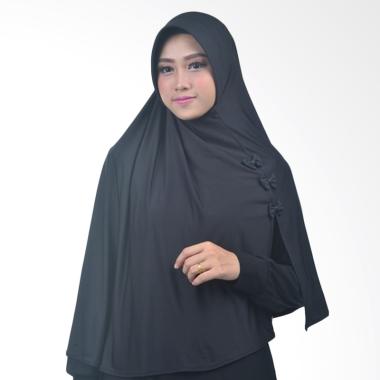Atteena Hijab Aulia Samara Kerudung - Hitam