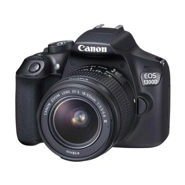 Canon EOS 1300D 18MP with Lens IS 18-55mm II Kamera DSLR