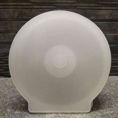 Tempat CD / DVD Case Kerang Casing Oval Bulat Plastik