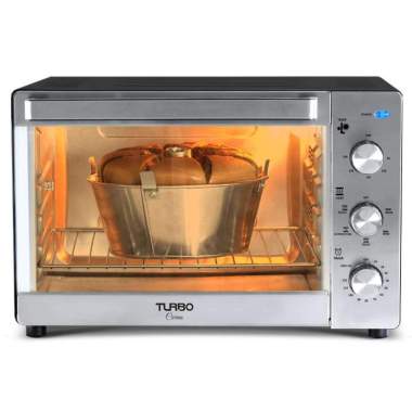 Turbo New Toaster Oven Carino 38L EHL5180 Garansi Resmi 3 Tahun Hitam