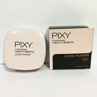 Pixy 4 Beauty Benefits UV Whitening Loose Powder - Bedak Tabur - 03 Natural Beige
