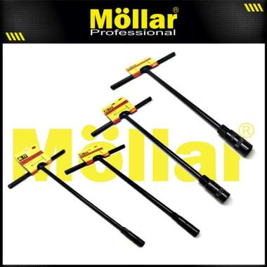 BLITZ 14790 4 Pcs Kunci Sok T Hitam 8mm 10mm 12mm 14mm Set Pak 8-14 mm