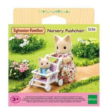 Mainan Koleksi Sylvanian Families Nursery Pushchair