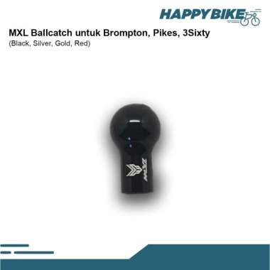 MXL Ball Catch Lipatan Pikes Brompthon 3 Sixty Sepeda Black