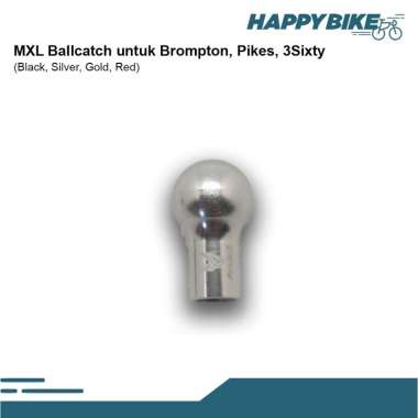 MXL Ball Catch Lipatan Pikes Brompthon 3 Sixty Sepeda Silver