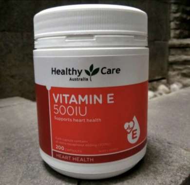 Healthy care vitamin e vit e 500iu 500 iu 200